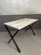 Стіл письмовий у стилі лофт "Серія 11" обідній стіл, фото 5