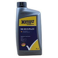 Моторное масло синтетическое 5W-30 C3 Pro S1-(1L) 5W-30 C3 Pro S1-(1L), Hengst Oil, 637800000,