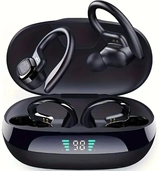 Вакуумні bluetooth-навушники Ture TWS для спорту чорні