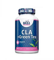 Линолевая кислота Haya labs CLA + GREEN TEA - 60 софт. гель