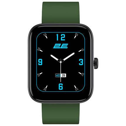 Smart Watch 2E Alpha SQ Music Edition 46mm black/green UA, фото 1