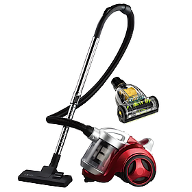 Пилосос Rainberg PRO+ 3500 Вт з турбощіткою НІМЕЦЬКИЙ колбовий 3,5L HEPA фільтр регулятор потужності