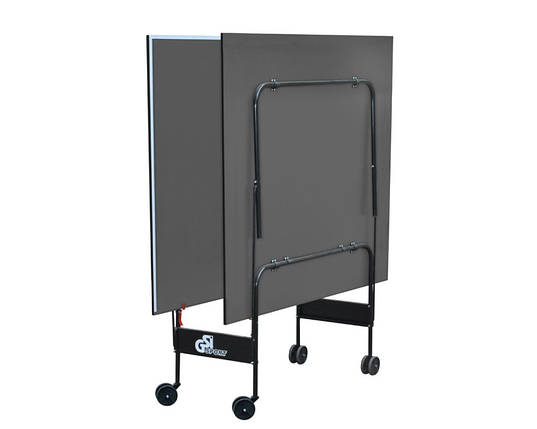 Тенісний стіл для закритих приміщень складаний тенісний стіл ігровий GSI-sport Athletic Light графіт, фото 3