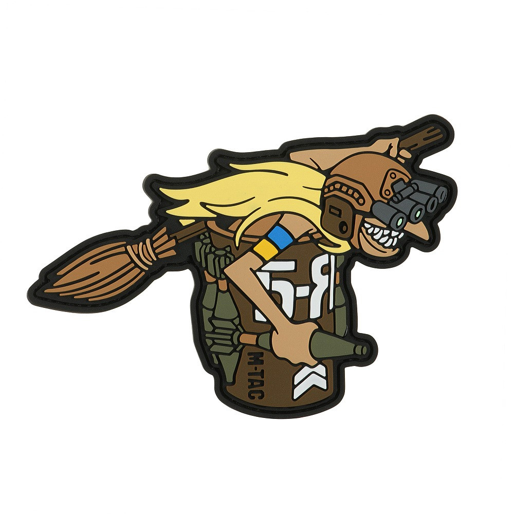 Шеврон PATCH M-TAC Баба-Яга PVC (51001100)