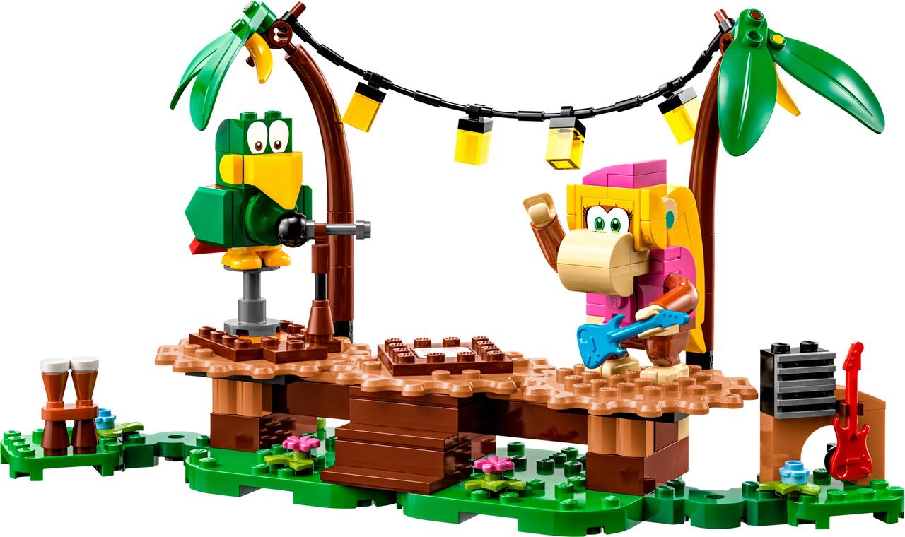LEGO Конструктор Super Mario Імпровізація в джунглях Діксі Конґ. Додатковий набір  Zruchno та Економно