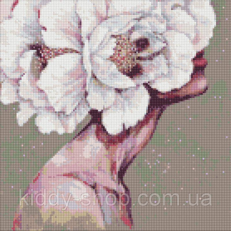 Діамантова мозаїка Вишукана дівчина©lesya_nedzelska_art, 40х40см