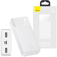 Батарея универсальная BASEUS BIPOW 20000 MAH 15W White