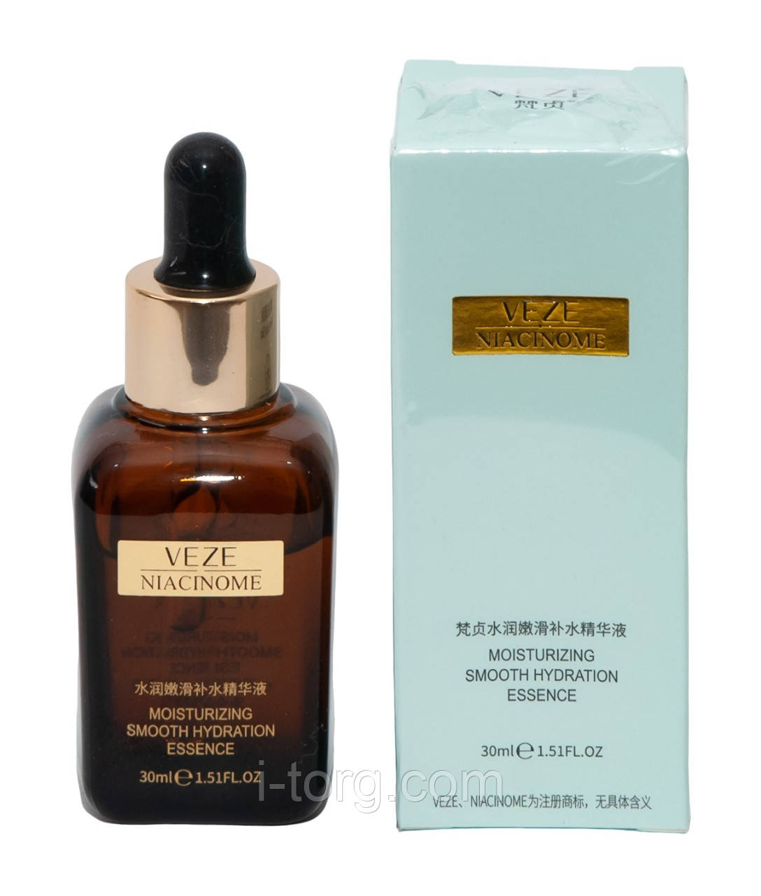 Зволожуюча сироватка для обличчя з ніацинамідом Veze Nicotinamide Hydrating Moisturizing Essence, 30мл.