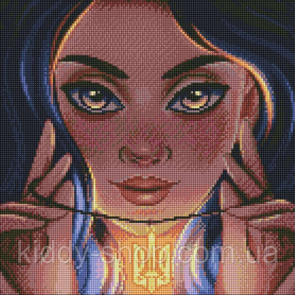Діамантова мозаїка Сміливість ©krizhanskaya, 40х40см