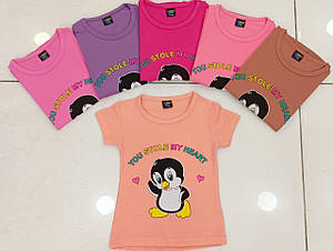 Футболка для дівчинки "Hasan". Вік 1-4 роки