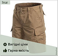 Тактические шорты с дополнительными карманами Texar WZ10, койот