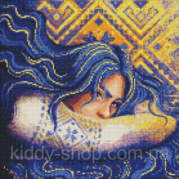 Діамантова мозаїка Кольори моєї нації©pollypop92, 40х40см