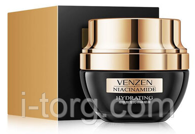 Антивіковий крем навколо очей з ніацинамідом Venzen Niacinamide Essence Cream, 25 р.