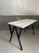 Стіл письмовий у стилі лофт "Серія 6" обідній стіл, фото 3