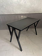 Стіл письмовий у стилі лофт "Серія 6" обідній стіл, фото 8