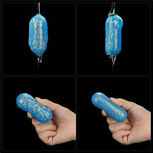 Силіконові вагінальні кульки Ocean's Toner Egg Set III Blue, 2 шт., фото 3