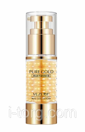 Крем для очей із золотом Venzen Pure Gold Real Gold Luxury, 35 мл., фото 1