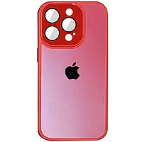 Силіконовий сапфіровий чохол з захистом камери на Apple iPhone 14 Plus (6.7") (Червоний / Red)