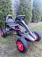 Дитячий педальний карт веломобіль Bambi чорний