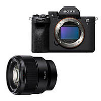 Фотоаппарат Sony a7 IV + Sony FE 85 mm f/1.8