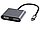 4-в-1 HDMl VGA, USB-концентратор, док-станція-розширювач, 4 порти, фото 4