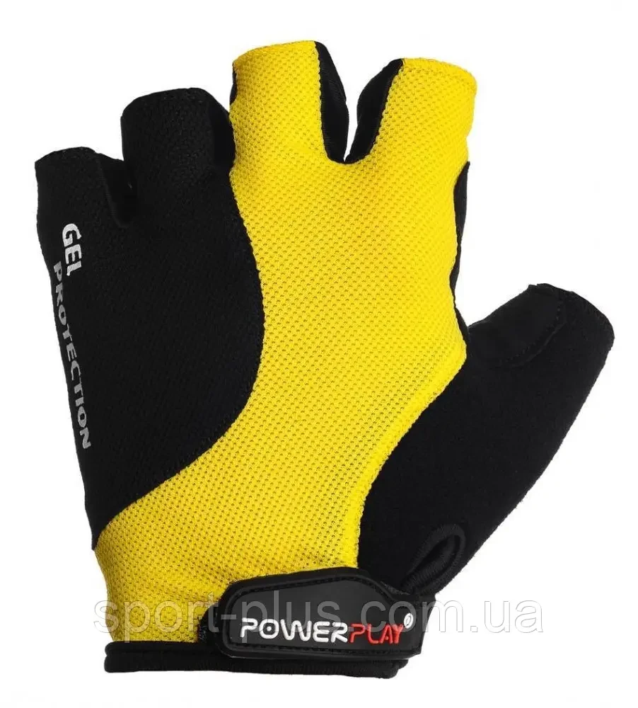 Велоперчатки PowerPlay 5028 Черные M