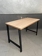 Стіл письмовий у стилі лофт "Серія 7" обідній стіл, фото 3