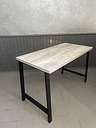 Стіл письмовий у стилі лофт "Серія 7" обідній стіл, фото 6