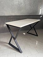 Стіл письмовий у стилі лофт "Серія 10" обідній стіл, фото 4