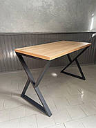 Стіл письмовий у стилі лофт "Серія 10" обідній стіл, фото 6