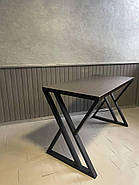 Стіл письмовий у стилі лофт "Серія 8" обідній стіл, фото 7