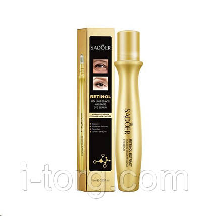 Сироватка-ролик навколо очей із ретинолом Sadoer, 15 мл., фото 1