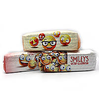 Пенал 1 відд."Smile", 19*7*4см,PVC,mix, 1шт/етикетка