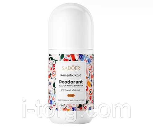 Кульковий дезодорант-антиперспірант Sadoer, 50 мл., фото 1