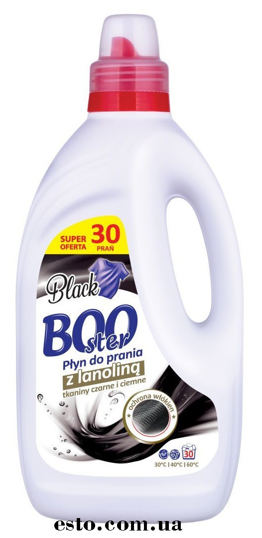 Гель для прання Booster Black 1,5 л 30 прань