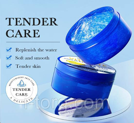 Зволожуючий гель для тіла з олією вечірньої примули та вітаміном Е Sadoer, 300 г.