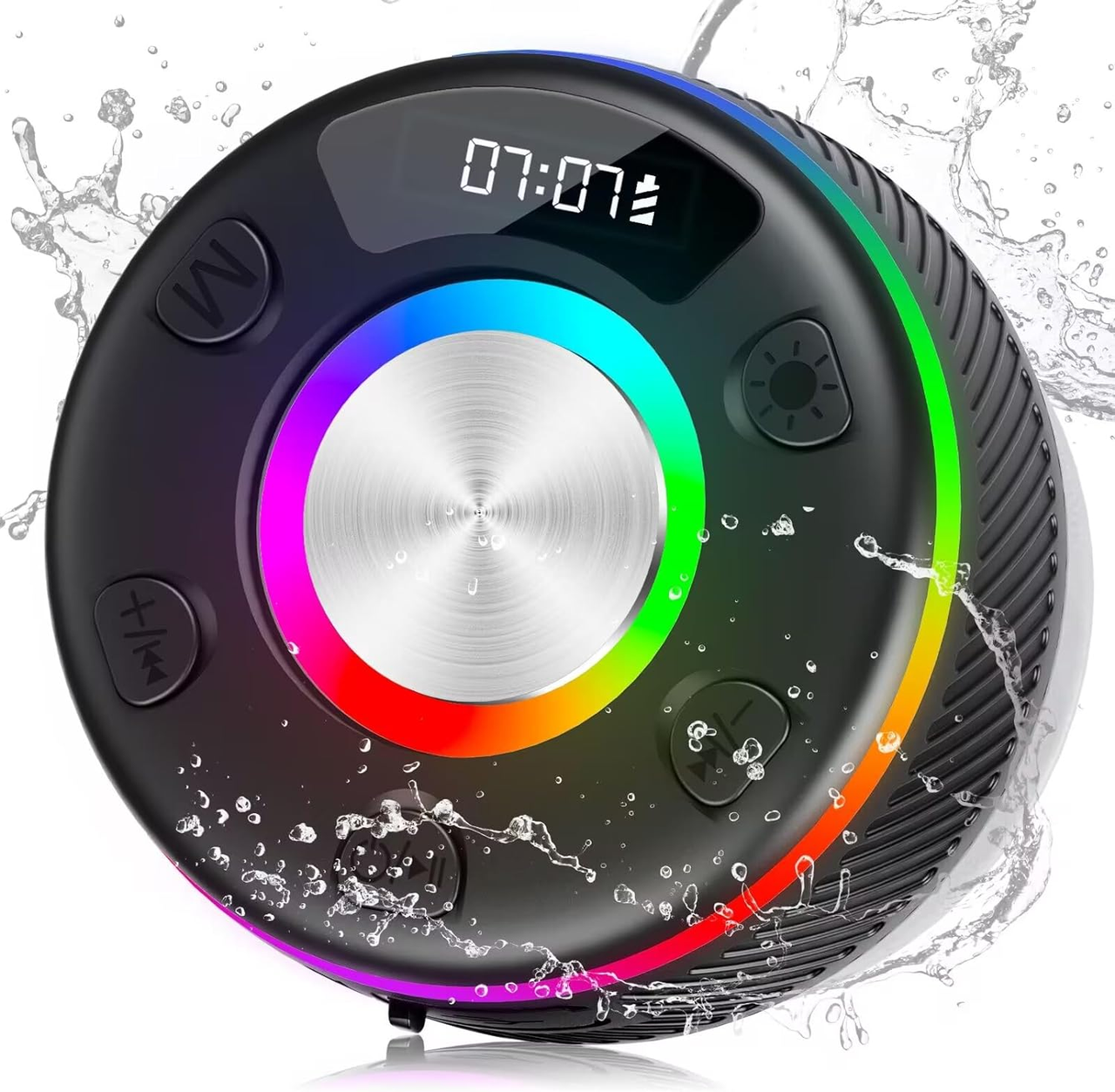 Динамік для душу з Bluetooth, портативні колонки Bluetooth 5.3 зі звуком HD, водонепроникність IPX7