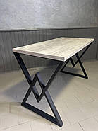 Стіл письмовий у стилі лофт "Серія 14" обідній стіл, фото 4