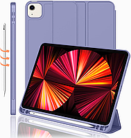 Чехол-книжка CDK кожа силикон Smart Cover Слот Стилус для Apple iPad Pro 12.9" 3gen 2018 (011191) (lavender