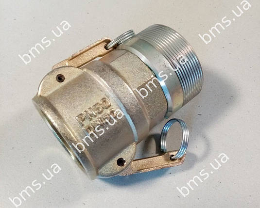 З'єднання MT 50 AG 2 1/2" CAMLOCK зовнішня різьба, фото 1