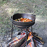 Казан чавунний азійський з кришкою 15 л Brizoll, фото 8