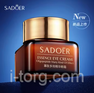 Крем-сироватка нічний для повік Sadoer Oligopeptide Many Kind of Effect Eye Cream, 20 р., фото 1