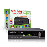 World Vision T644D4 FM - Т2 Тюнер DVB-T2/C + FM радио