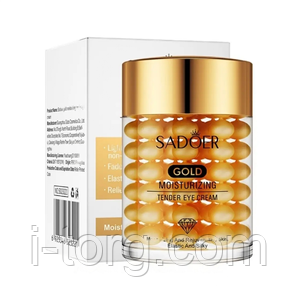 Крем для обличчя з частинками золота 24К Sadoer, 60г, фото 1