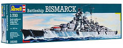 Збірна модель (1:700) Німецький лінкор "Бісмарк" (Bismarck)