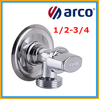 Приборные угловые краны ARCO 1/2"x3/4" анти-закисающий кран для стиральной посудомоечная машины AntiLime