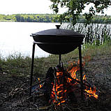 Підставка під казан Ø340 мм, тринога Brizoll висотою 45 см, фото 9