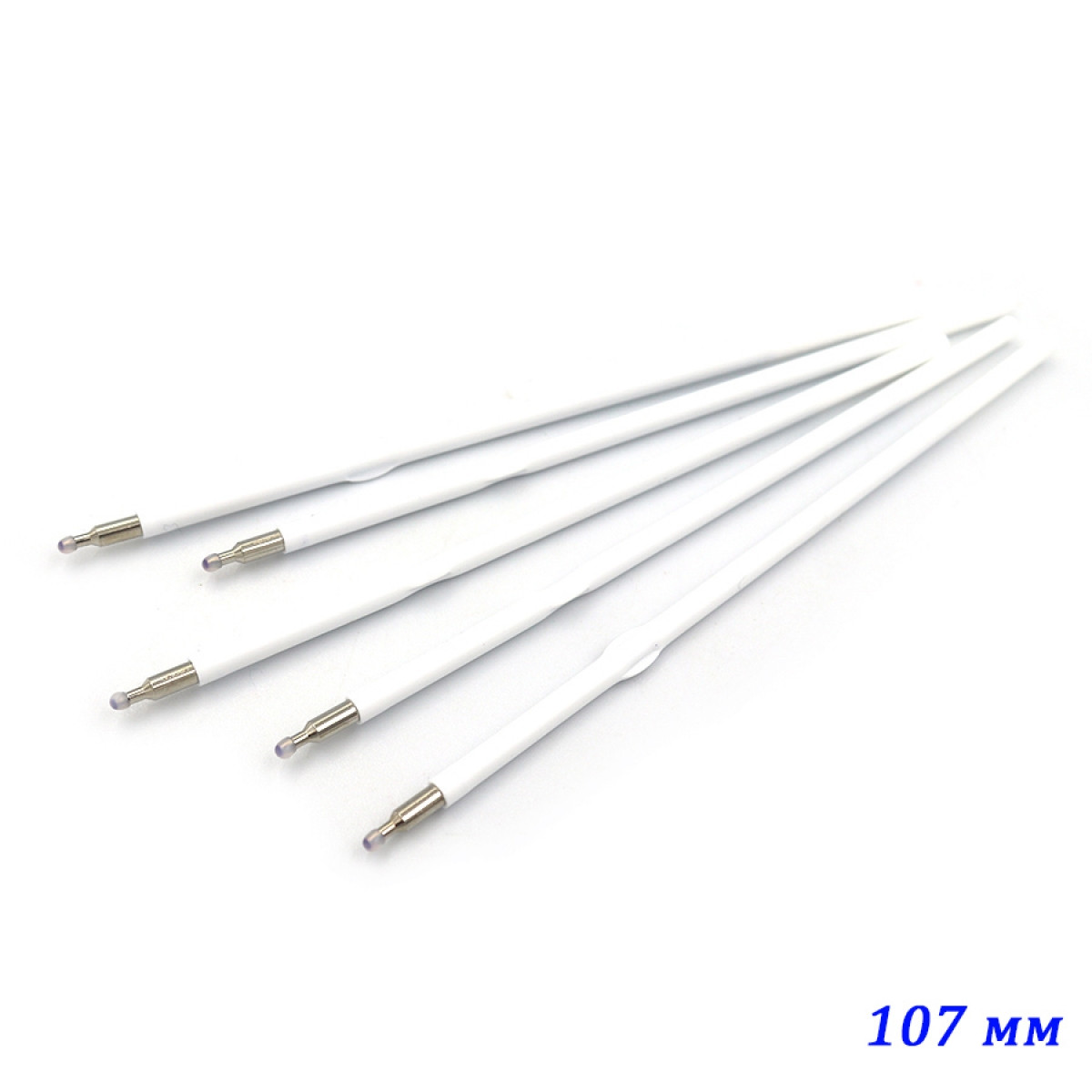 Стрижень з вушками TY "Techjob" TB-204refill-0.5mm син 107 мм