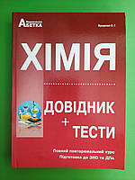 Хімія. ЗНО. Довідник+тести. Повний курс. Ярошенко. Абетка