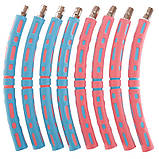 Гімнастичний обруч Хулахуп Hula Hoop 95 см обруч для талії BY-6181, фото 4